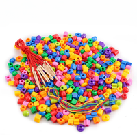 Thumbnail for Rainbow Lacing Beads™ – Playful Stringing - Rainbow beads with lace