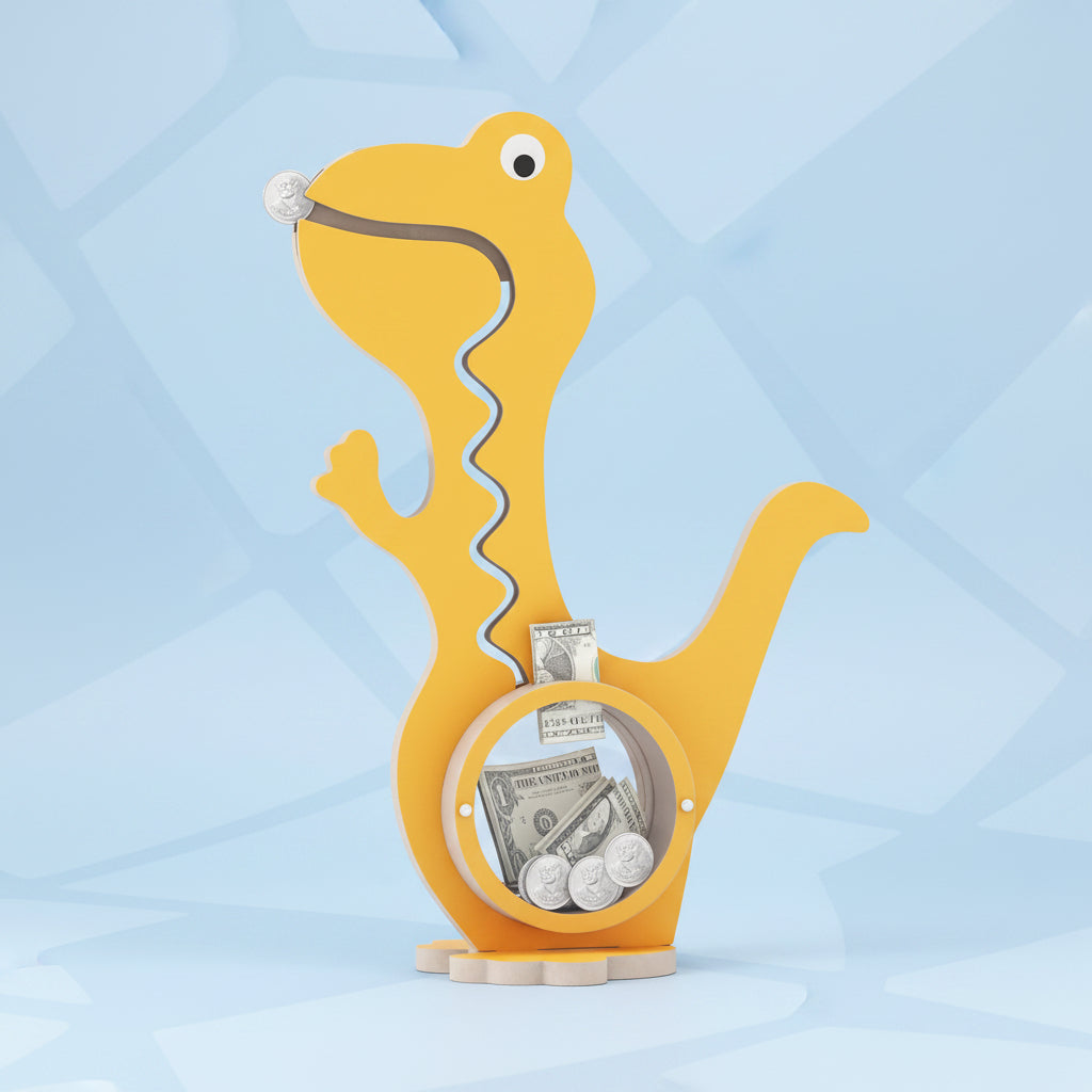 DinoSave – Cute & Practical – Dinosaur Piggy Bank