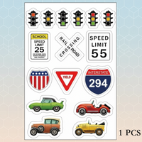 Thumbnail for KidoTape – Colorful & Handy – Traffic Route Sticker Tape Set