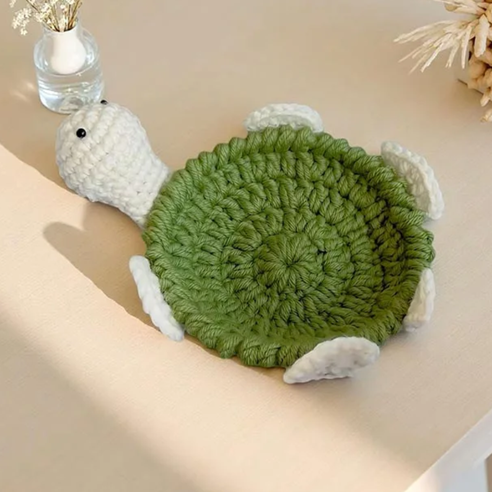 FunnyCritter – Fun & Unique – Crocheted Animals Coaster