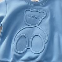 Thumbnail for LittleCloud – Comfortable & Cozy – Sweater with 3D Bear Design