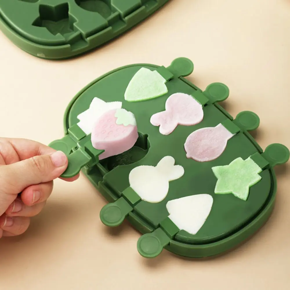LollyFun – Creative & Practical – Silicone Popsicle Mold with Storage Container
