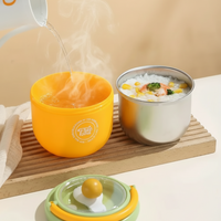 Thumbnail for MealMate – Practical & Insulated – Stainless Steel Lunch Bowl with Spoon