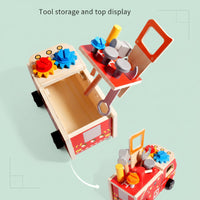 Thumbnail for BuildRescue – Educational & Creative – Wooden Fire Truck