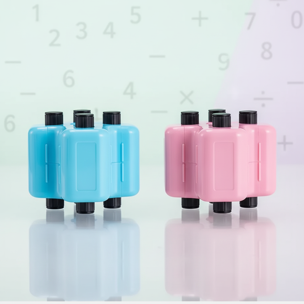 MathRoll – Practice & Get Ready for School – 4-in-1 Math Roller Set