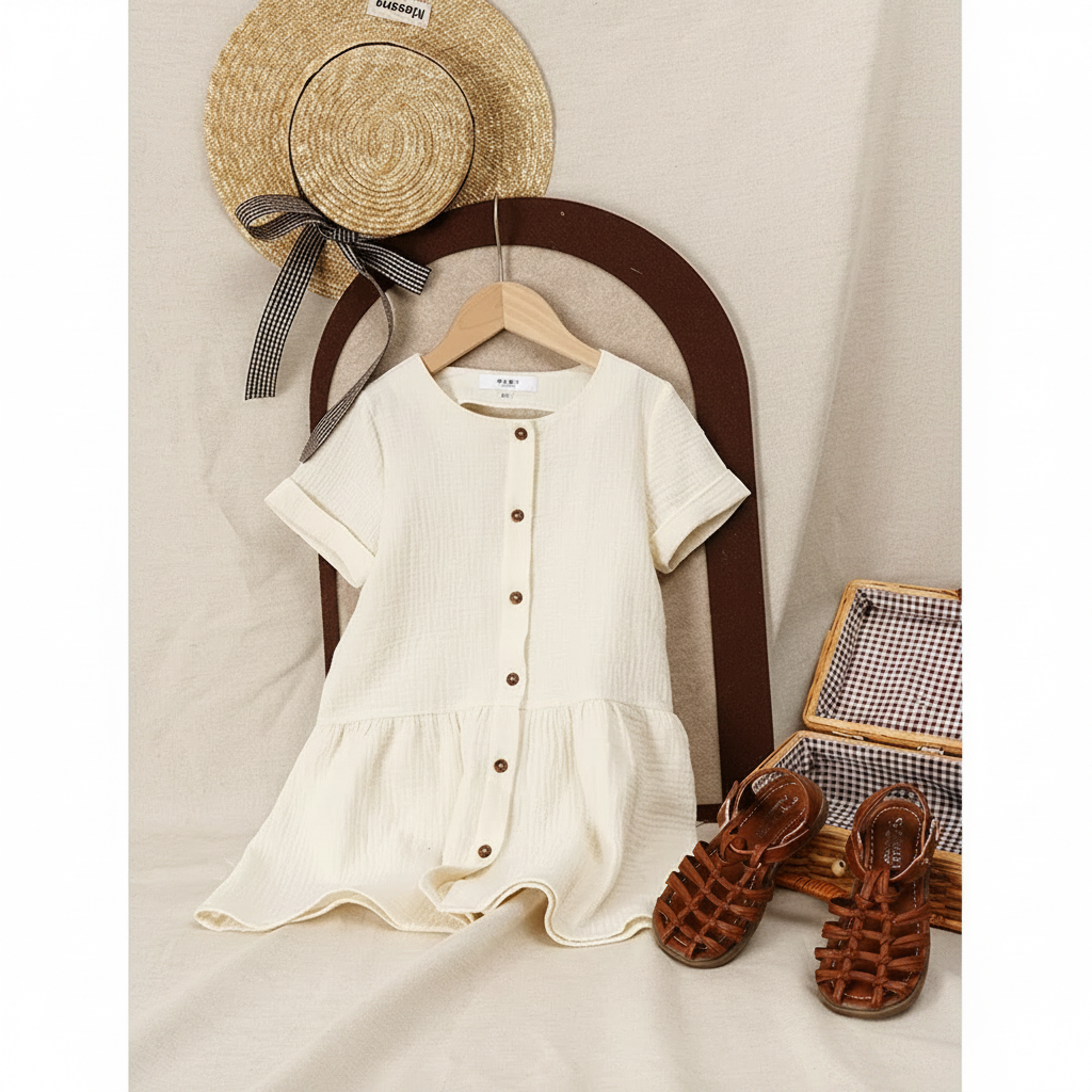 LunaDress – Elegant & Airy – Children's Dress with an A-Line Silhouette