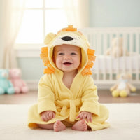 Thumbnail for CozyNest – Soft & Absorbent – Bathrobe with Animal Design