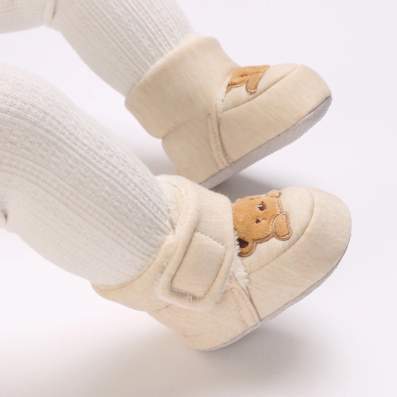 TinyBoots – Cozy & Comfortable – Plush Baby Shoes for Winter