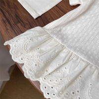 Thumbnail for Polo Premium – Soft & Cute – T-shirt with Lace Trim