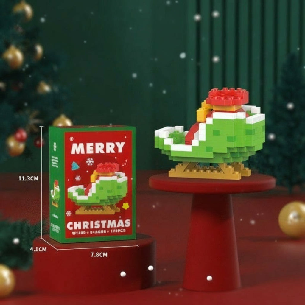 HolidayBlocks – Cheerful & Decorative – Christmas Mini Building Blocks