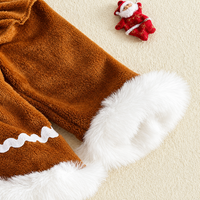 Thumbnail for LittleGinger – Cozy & Festive – Baby Christmas Jumpsuit with Hairband