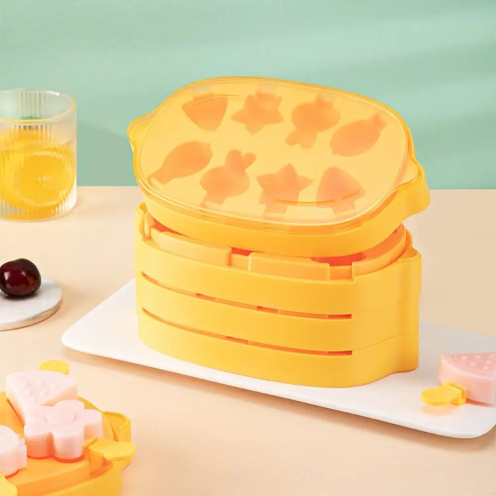 LollyFun – Creative & Practical – Silicone Popsicle Mold with Storage Container