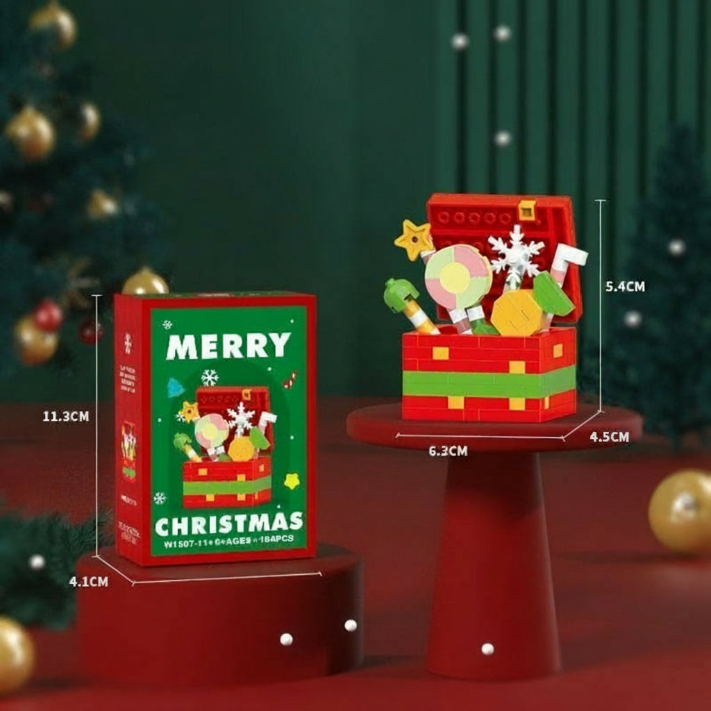 HolidayBlocks – Cheerful & Decorative – Christmas Mini Building Blocks