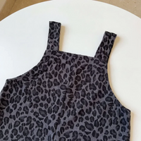 Thumbnail for LeopardChic – Trendy & Comfortable – Girls' Overalls with Leopard Print