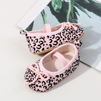 Thumbnail for TinyStyle – Cute & Elegant – Baby Girls' Shoes with Leopard Print