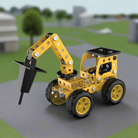 Thumbnail for MetalBuild – Cool & Educational – Construction Vehicle Set