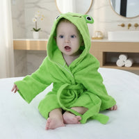 Thumbnail for CozyNest – Soft & Absorbent – Bathrobe with Animal Design
