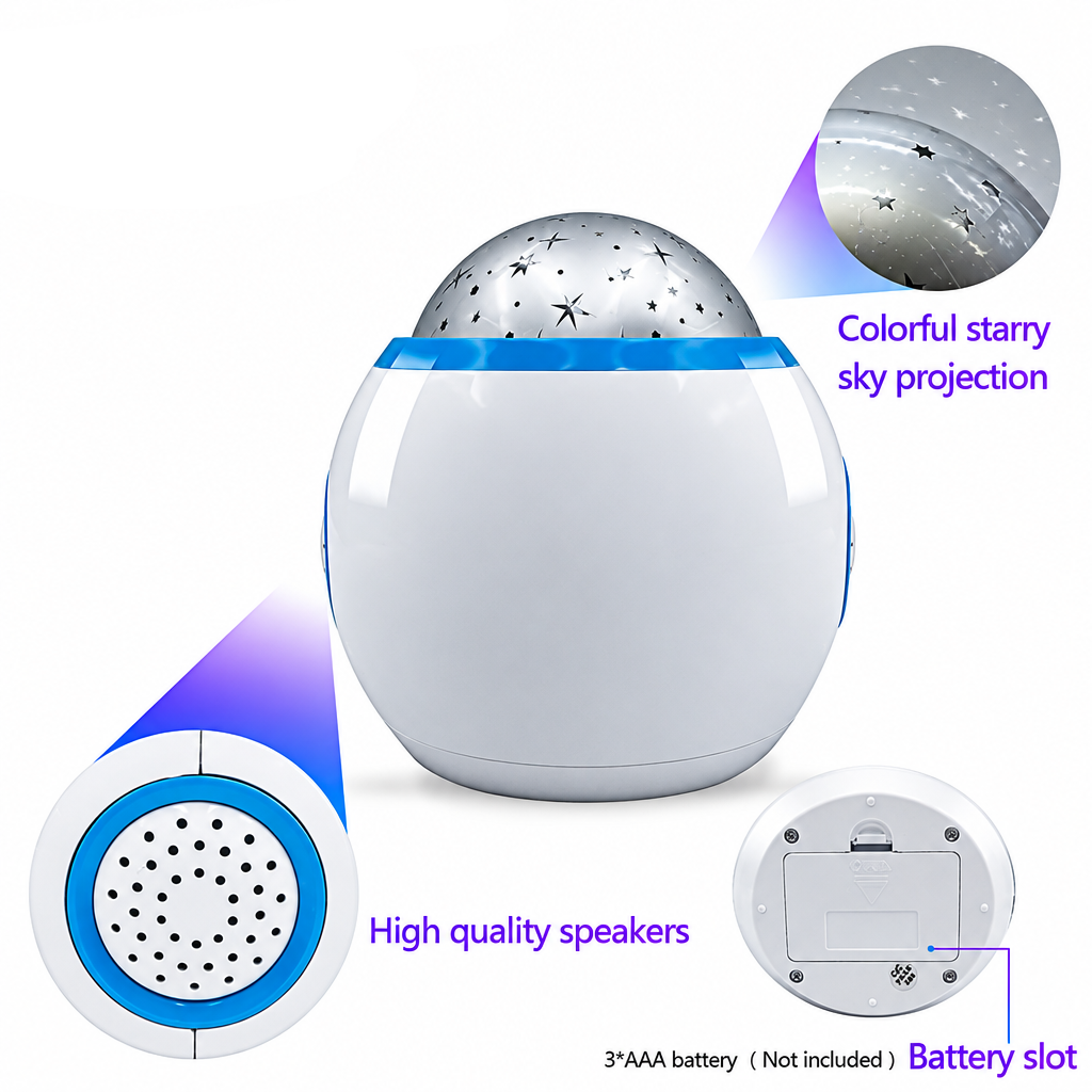 ColorTime – Colorful & Multifunctional – Digital Children's Alarm Clock with Night Light