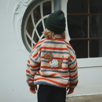 Thumbnail for WarmHug – Comfortable & Trendy – Kids' Fleece Jacket with Playful Prints