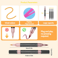 Thumbnail for ArtShine – Colorful & Sparkling – Double-Sided Glitter & Glow-in-the-Dark Marker Set