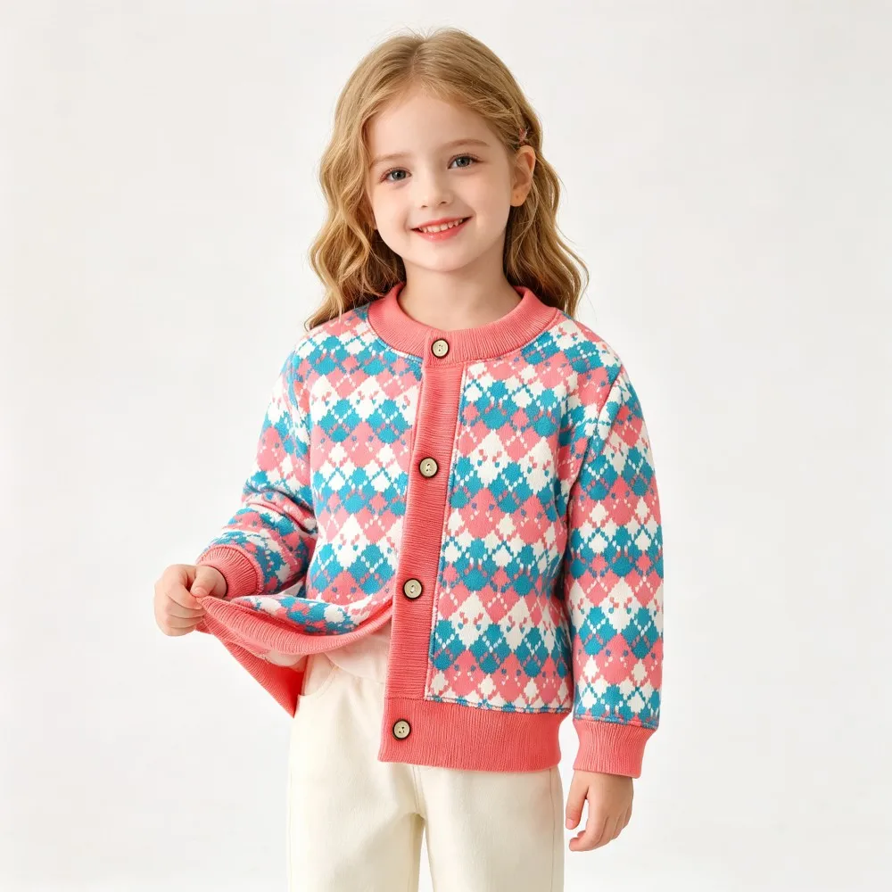 CozyCardi – Soft & Warm – Knitted Cardigan with Cute Prints