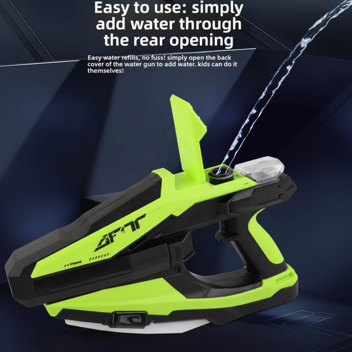WaterStrike – Power & Fun – Tomahawk Automatic Water Gun