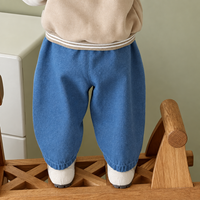 Thumbnail for LittlePatch – Soft & Comfortable – Kids' Pants with Embroidered Details