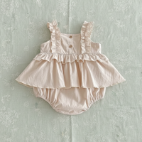 Thumbnail for TinyBloom – Cute & Soft – Baby & Toddler Dress with Ruffles