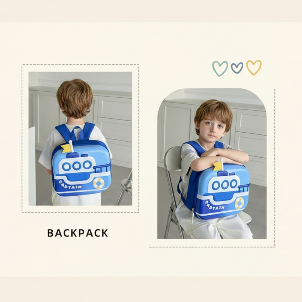 LittleCaptain – Fun & Practical – Captain Backpack