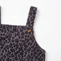 Thumbnail for LeopardChic – Trendy & Comfortable – Girls' Overalls with Leopard Print