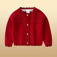 Thumbnail for CozyCub – Comfortable & Stylish – Knitted Children's Cardigan Sweater