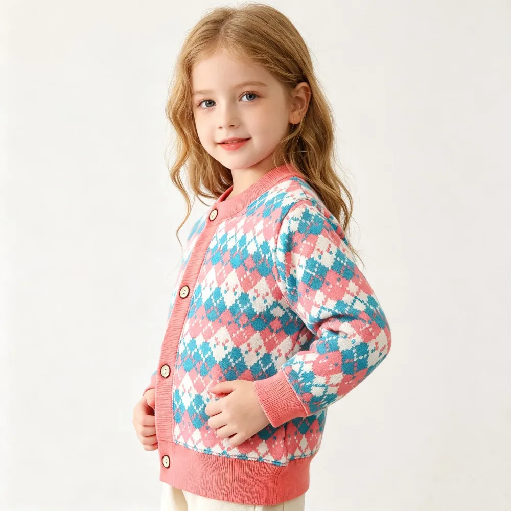 CozyCardi – Soft & Warm – Knitted Cardigan with Cute Prints