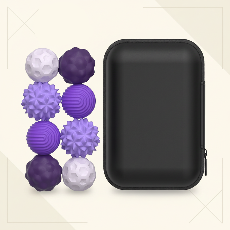 CalmSphere – Soft & Focused – Magnetic Stress Toy