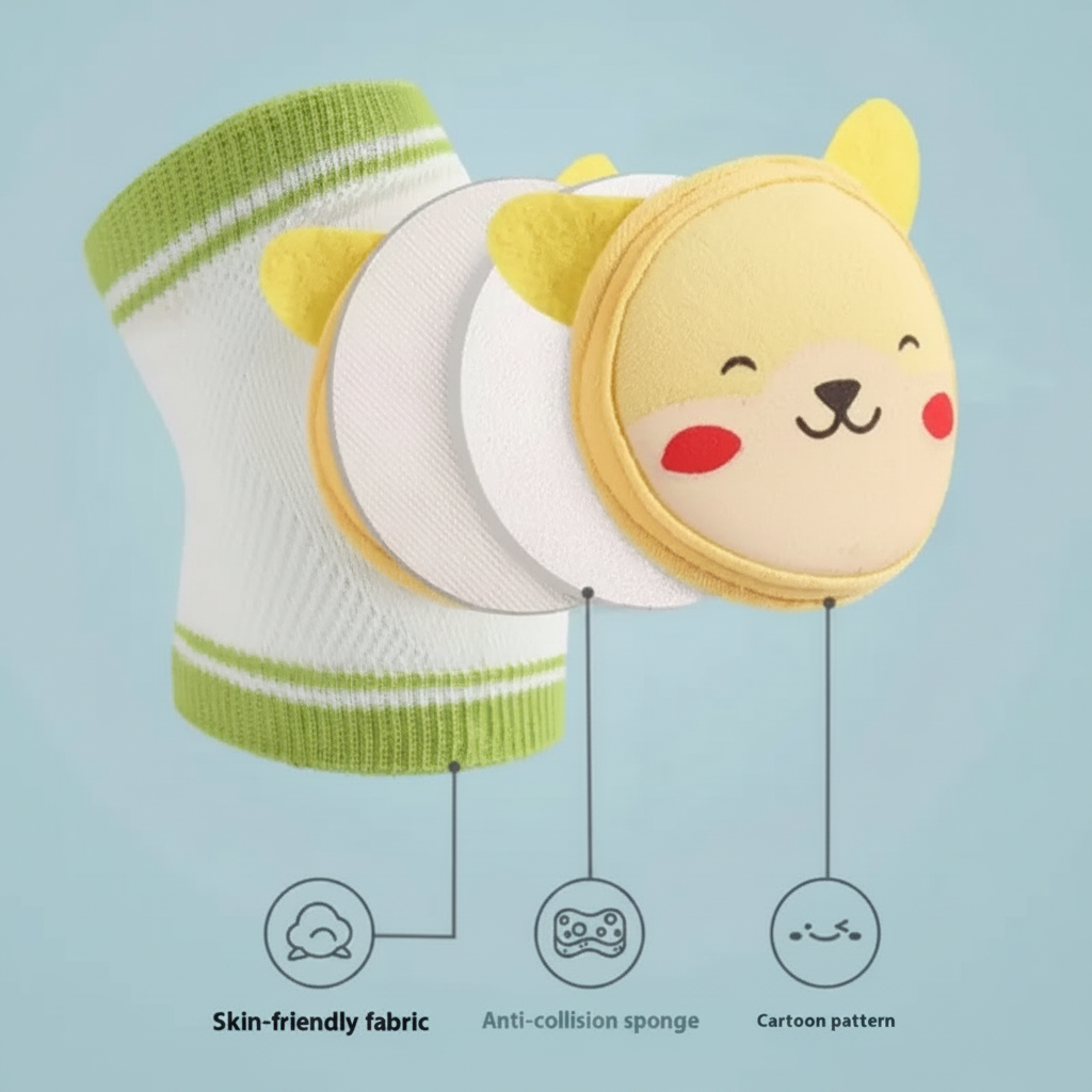 CrawlSafe – Practical & Soft – Knee Pads for Crawling