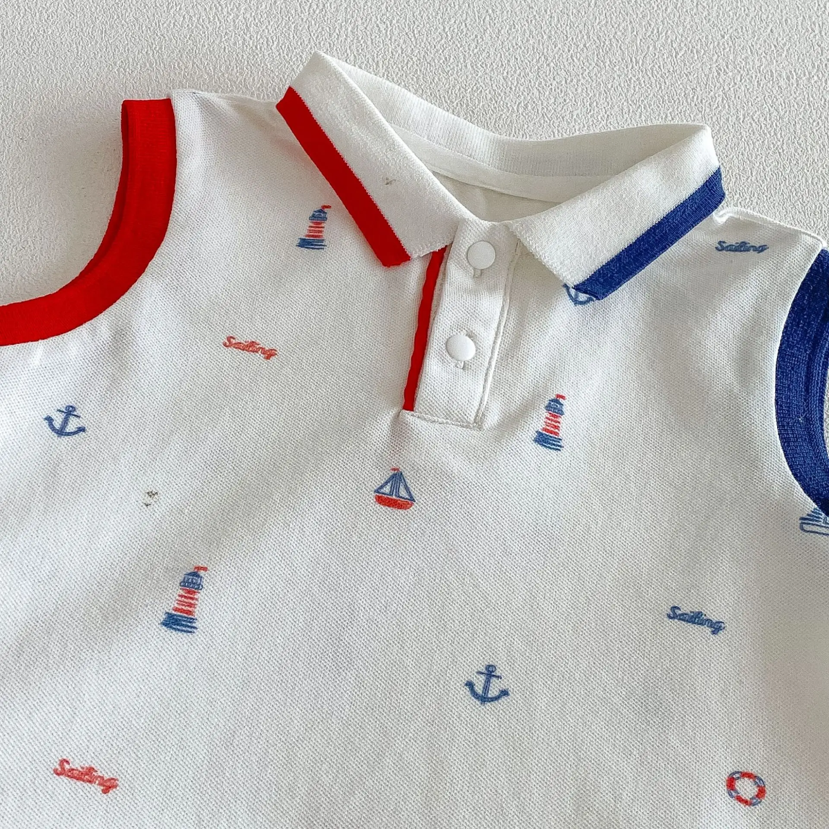SunnyBaby – Comfortable & Cute – Polo Romper for Babies