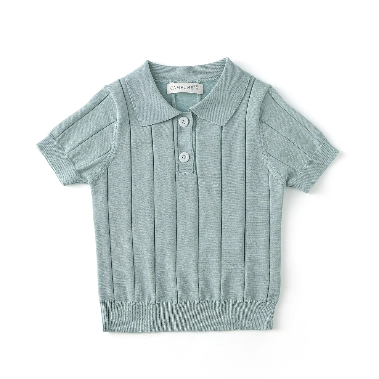 MiniLuxe – Elegant & Comfortable – Polo Shirt with Knitted Fabric