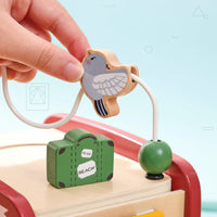 Thumbnail for BusyRide – Educational & Versatile – Wooden Montessori Activity Bus