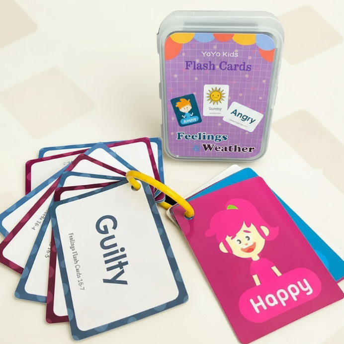 SmartyCards – Cheerful & Language-rich – Educational Word Cards (English)