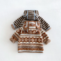Thumbnail for LittleWarm – Cozy & Stylish – Winter Coat with Fair Isle Pattern