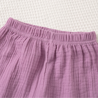 Thumbnail for SoftCharm – Elegant & Comfortable – Girls' Set with a Ruffle Top and Long Pants