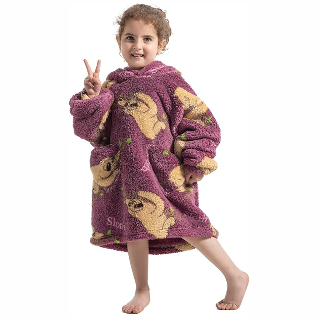 HappySnug – Cute and comfortable – Children's blanket with hood