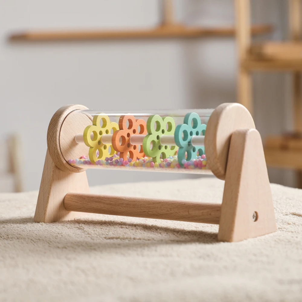TinyMelody – Soothing & Educational – Wooden Musical Toy with Rain Sound