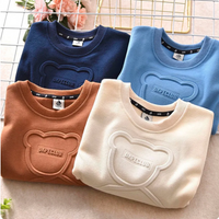 Thumbnail for LittleCloud – Comfortable & Cozy – Sweater with 3D Bear Design