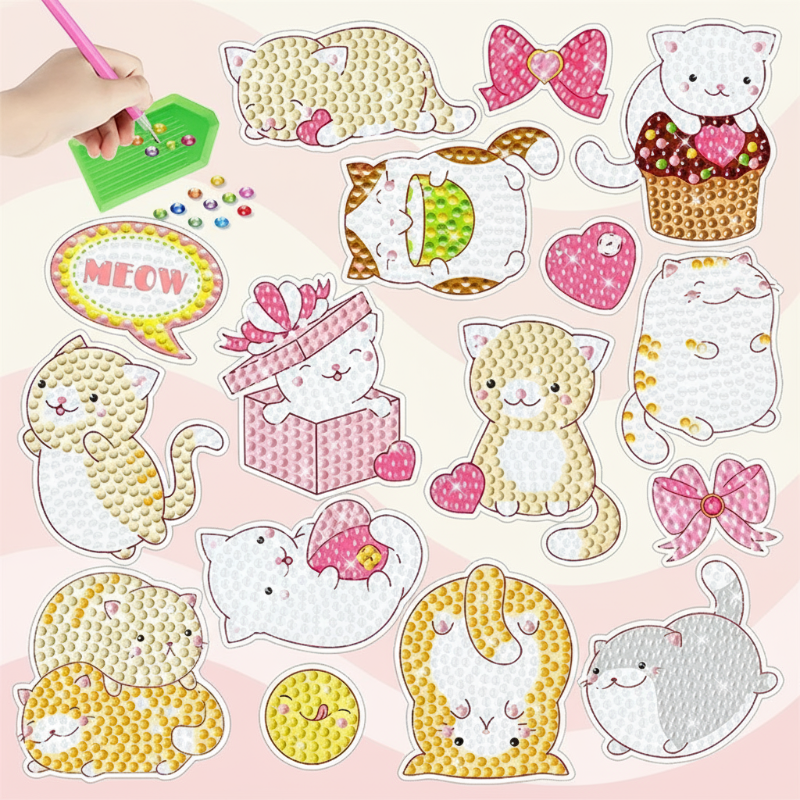 GemArt – Shady & Shiny – Diamond Painting Stickers