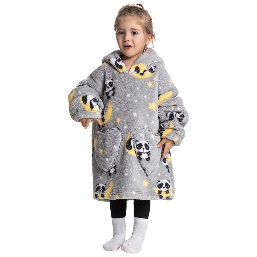 HappySnug – Cute and comfortable – Children's blanket with hood