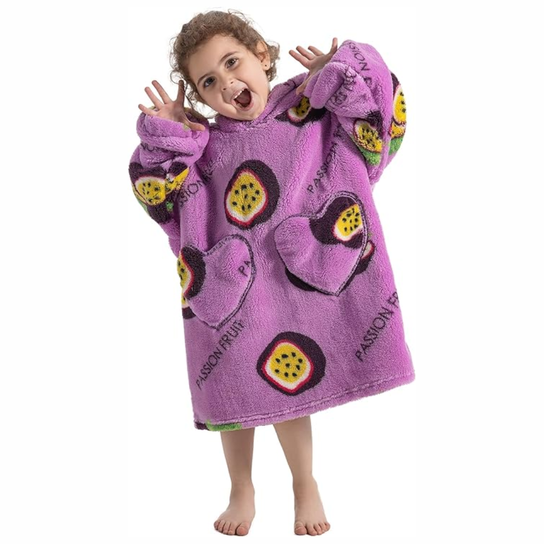 HappySnug – Cute and comfortable – Children's blanket with hood