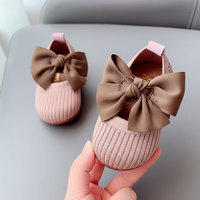 Thumbnail for SweetBow – Cute & Practical – Knitted Baby Shoes with a Butterfly Bow