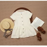 Thumbnail for LunaDress – Elegant & Airy – Children's Dress with an A-Line Silhouette