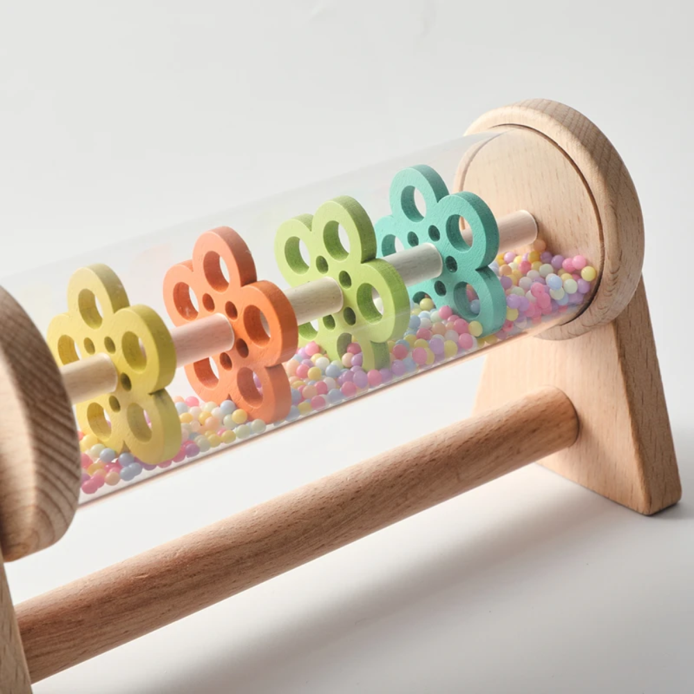 TinyMelody – Soothing & Educational – Wooden Musical Toy with Rain Sound