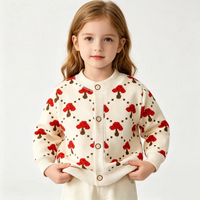 Thumbnail for CozyCardi – Soft & Warm – Knitted Cardigan with Cute Prints